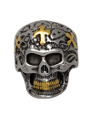 Anillo Calavera cruz Talla:24 ø
