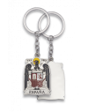 Llavero España Aguila plata
