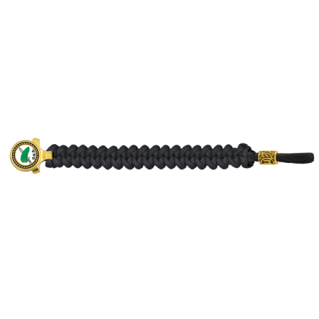 pulsera paracord Barbaric oro / negro. p