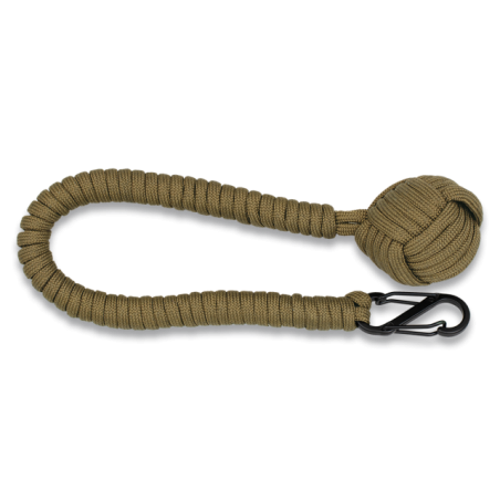 Monkey Fist con mosqueton doble/bola lar