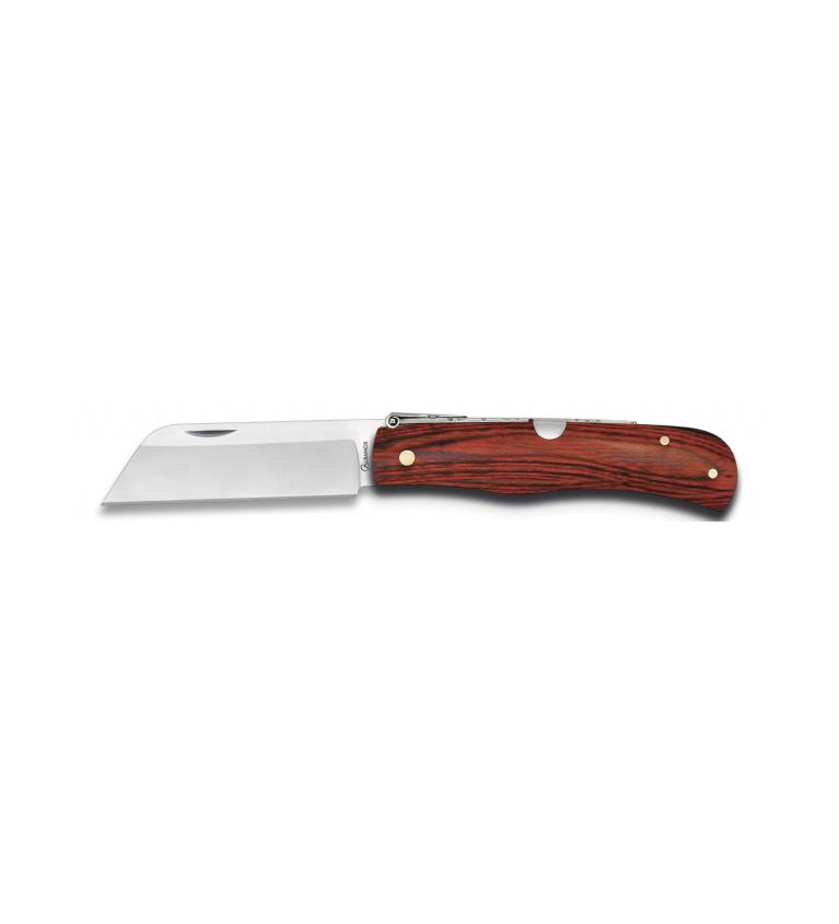 Navaja ALBAINOX madera roja A.Carbono.