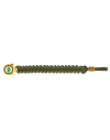 pulsera paracord Barbaric oro / verde. p