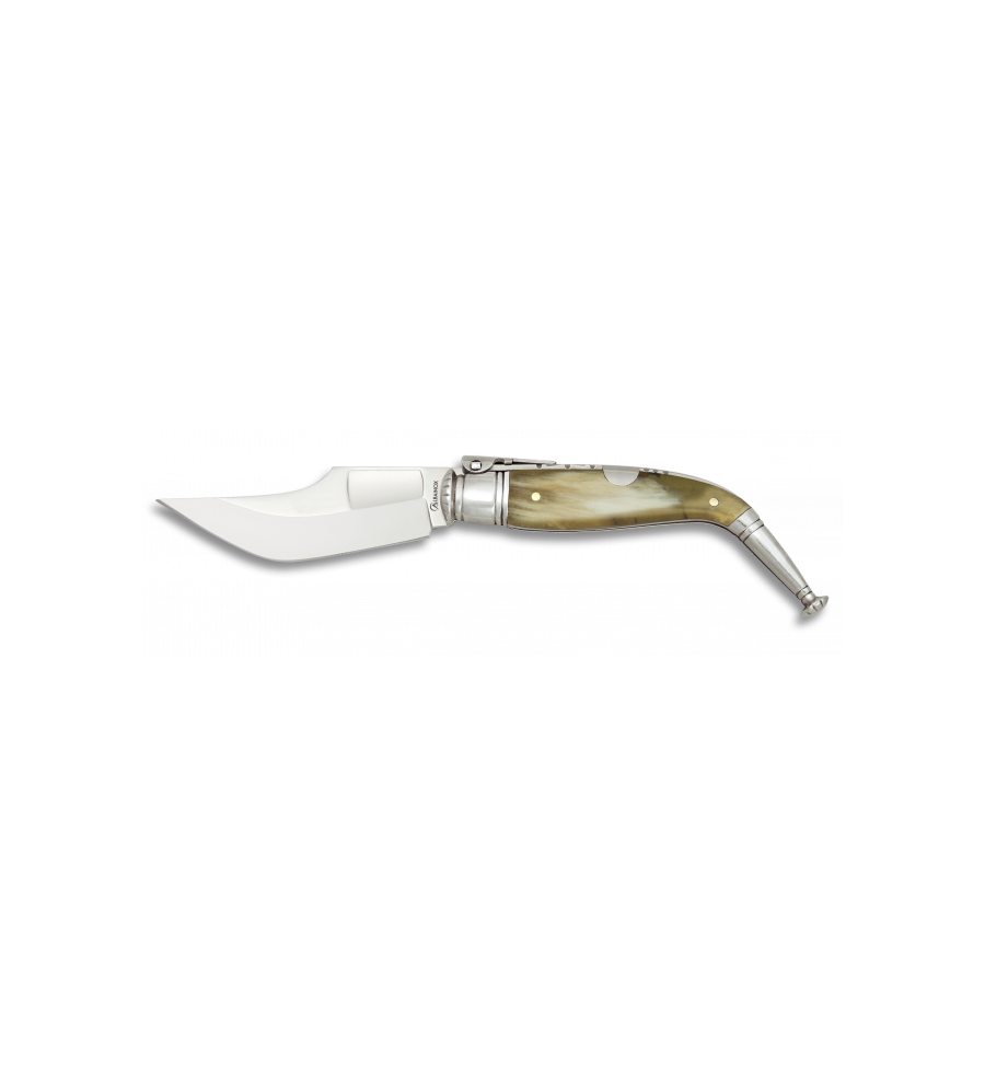 Navaja JEREZANA Nº0 Asta de toro. 8 cm