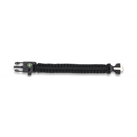 Paracord Supervivencia Negro