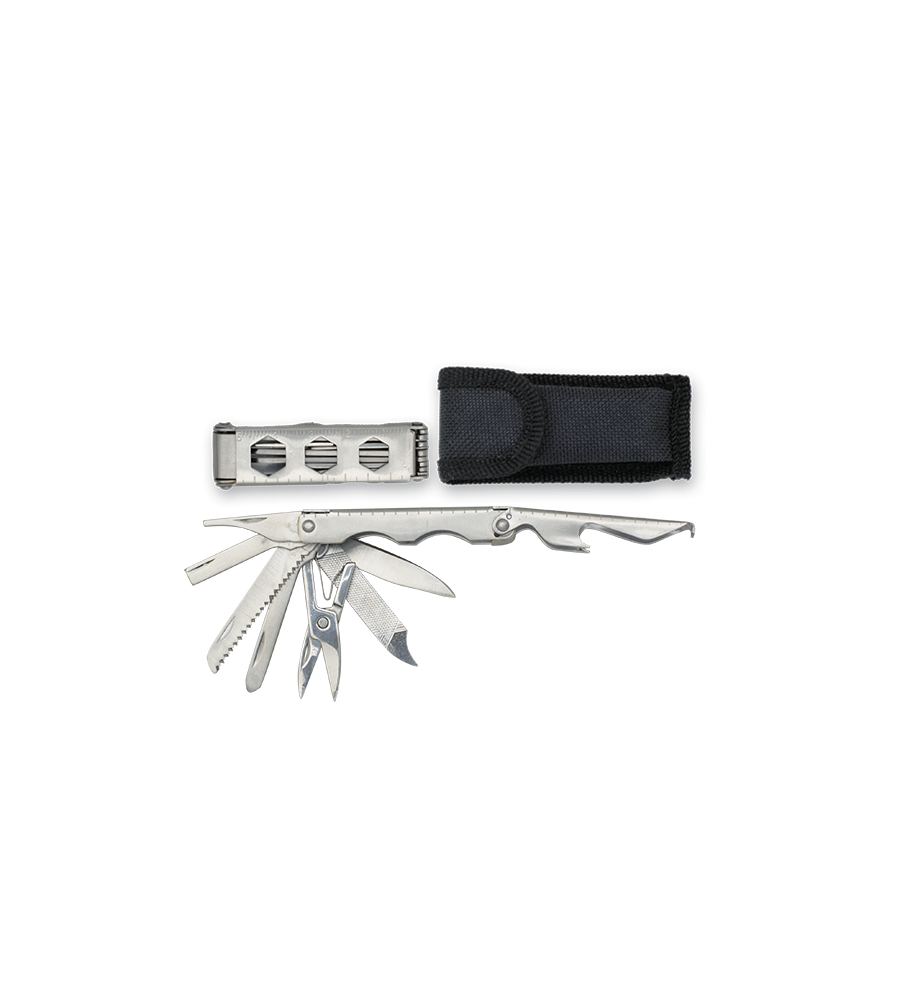 Herramienta multiusos + funda nylon
