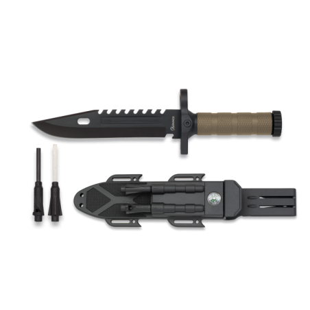 cuchillo Albainox pedernal / afilador /