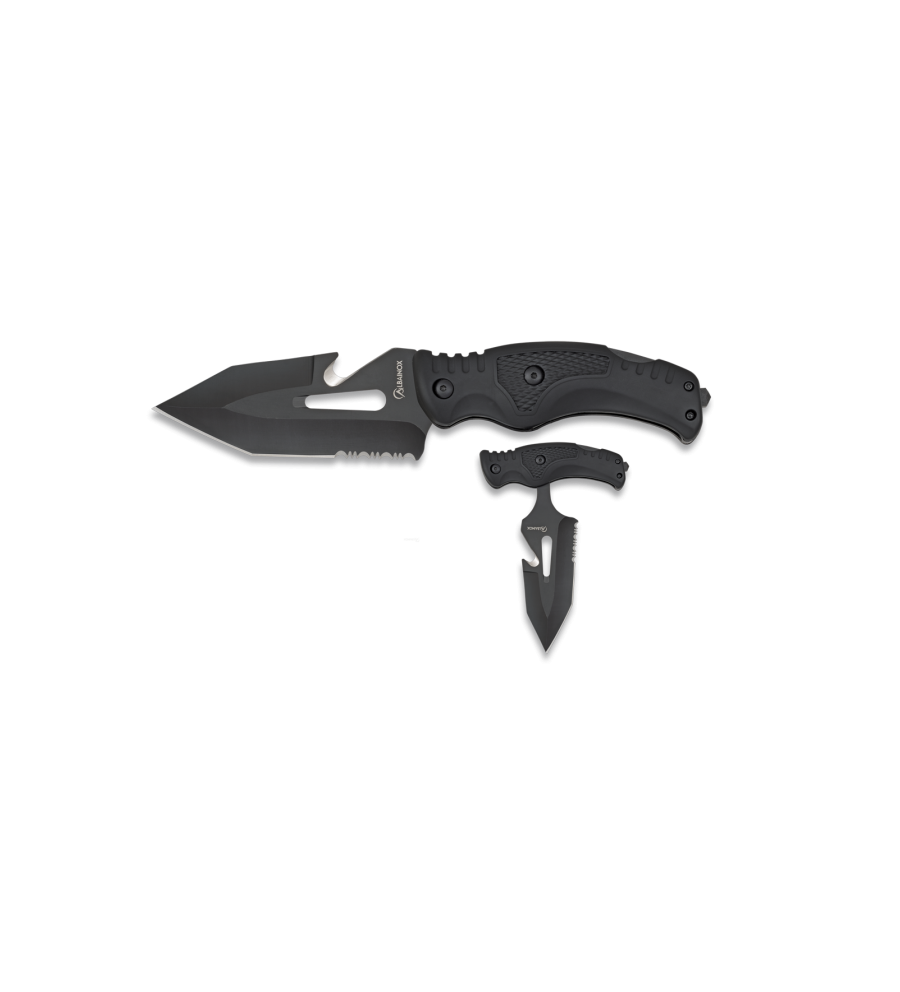 Cuchillo Tactico Skinner Albainox. Negro