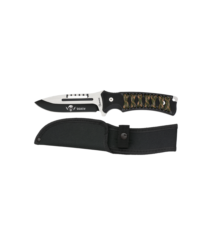 Cuchillo deportivo Albainox negro encord