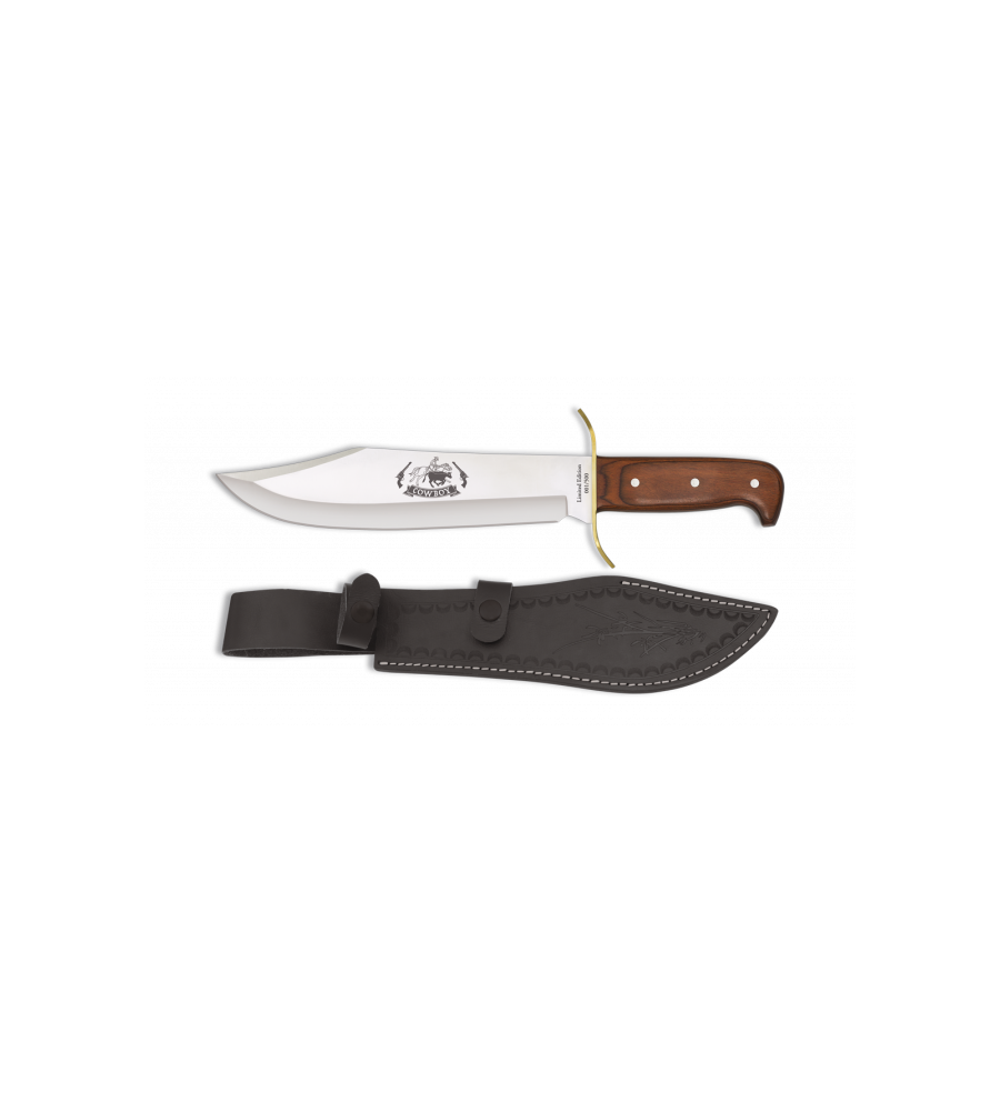 Cuchillo Albainox Cowboy. madera. 25.1