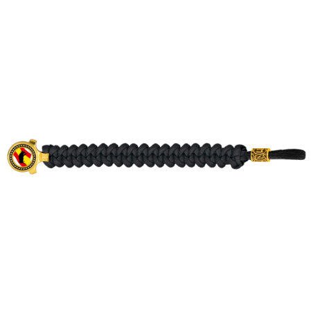 pulsera paracord Barbaric oro / negro. p
