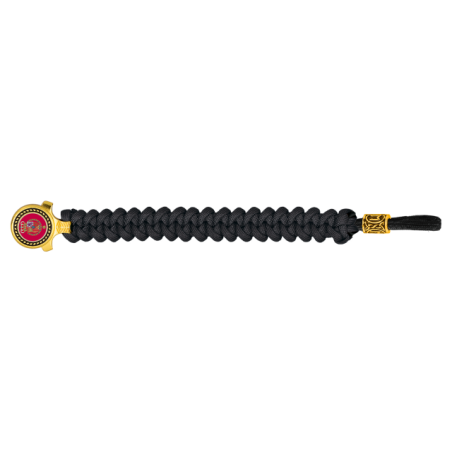 pulsera paracord Barbaric oro / negro. p