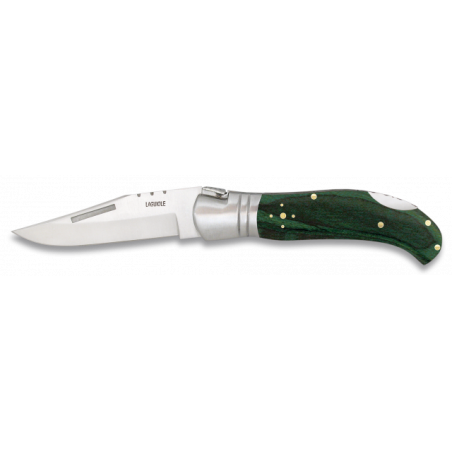 Navaja LAGUIOLE-CAZA.Mikarta Verde.9.5cm