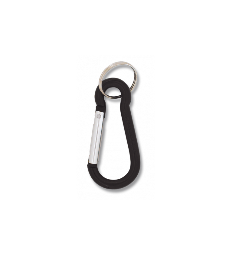 Mosqueton 7 cm. NEGRO. Blister: 12 u.