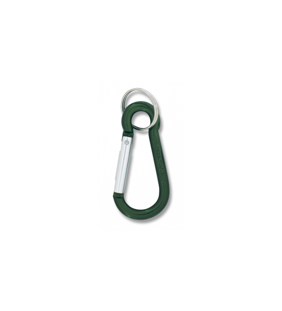 Mosqueton 5 cm. VERDE. Blister: 12 u.