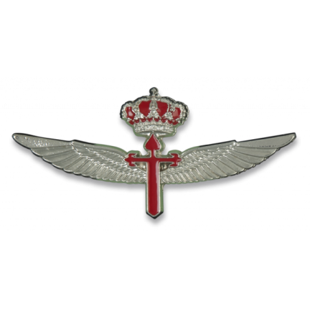 Alas paraca baño plata