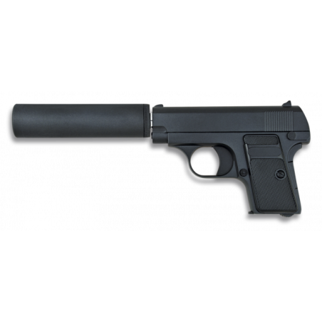 Pistola AIRSOFT.Metal.Negra.Golden Eagle
