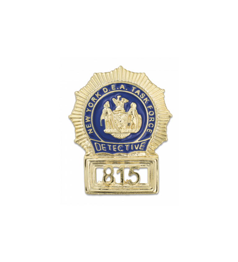 Chapas cartera US NEW YORK DETECTIVE