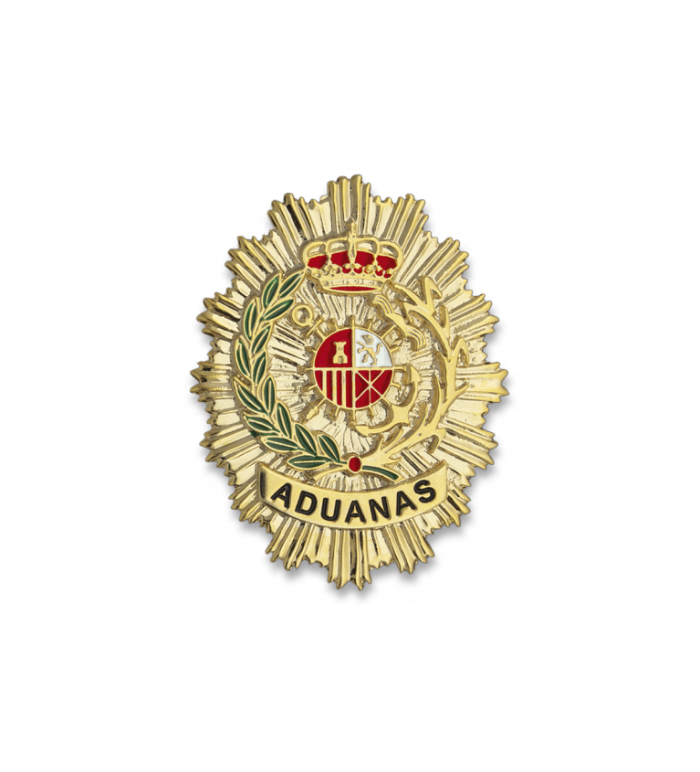 Chapa cartera ADUANAS