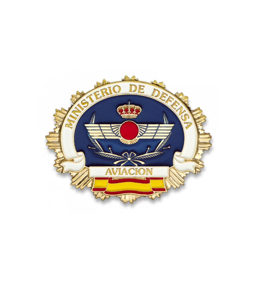 Chapa cartera M. DEFENSA AVIACION