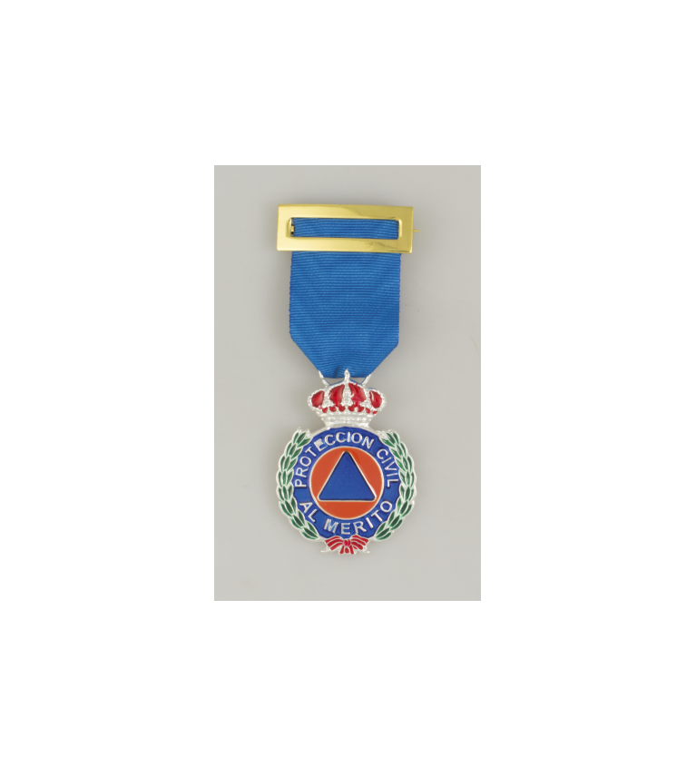 Medalla Merito Prot. Civil Plata Dtvo.