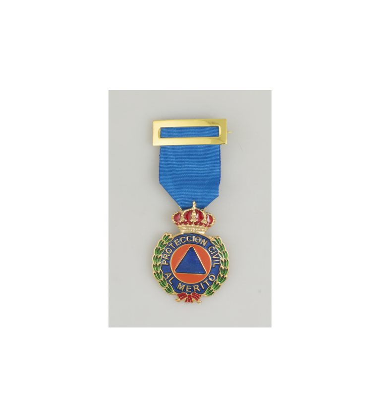 Medalla Merito Pro. Civil Oro Dtvo. Azul