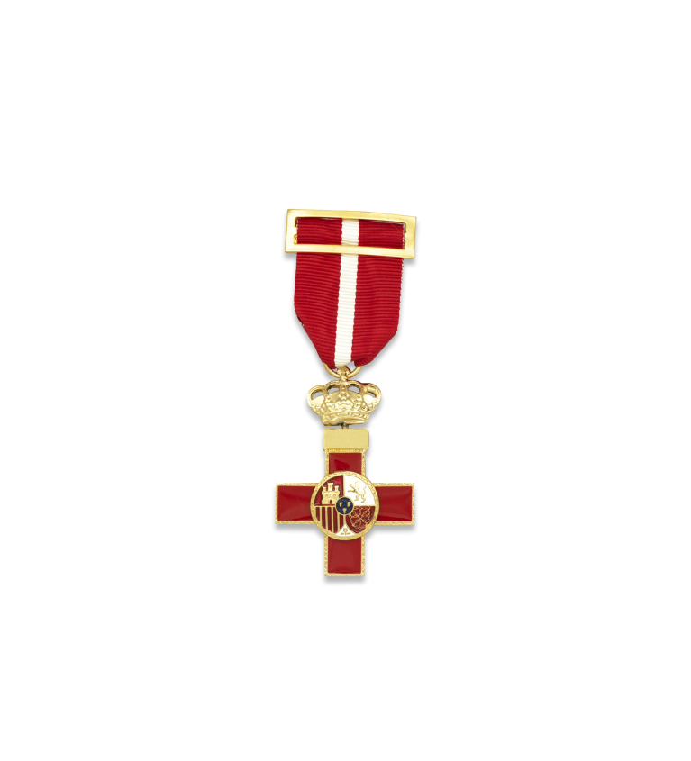 Medalla Merito Militar Distintivo Rojo
