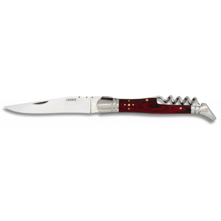 Navaja LAGUIOLE.M.Roja.Sacacorchos.9.5cm