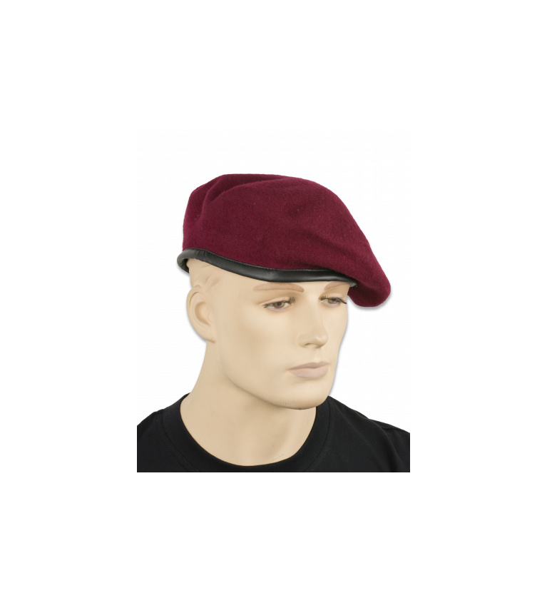 BOINA BURDEOS. SIN EMBLEMA. TALLA 55