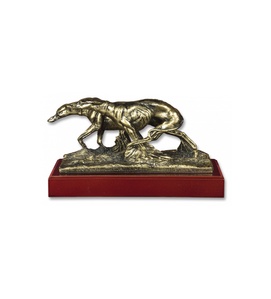 Trofeo resina GALGOS con peana (13.5cm)
