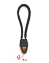 Silbato con cuerda 9cm Negro