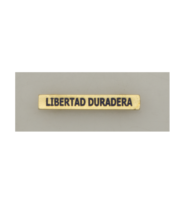 Barra mision " LIBERTAD DURADERA "