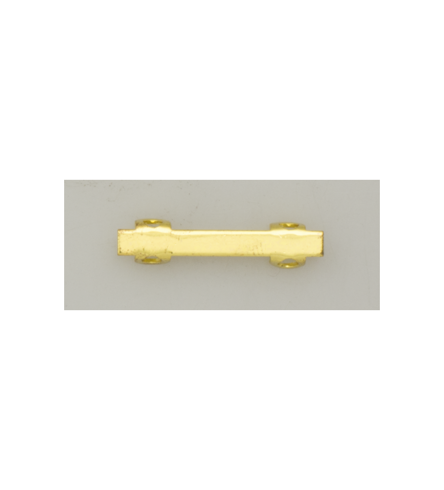 Barra de permanencia dorada