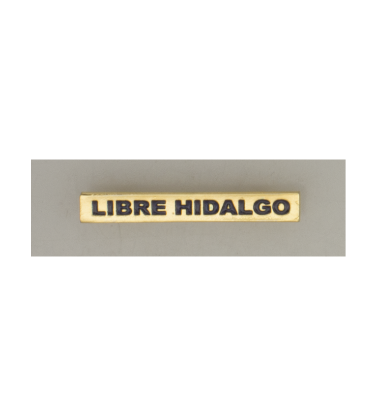 Barra mision " LIBRE HIDALGO "