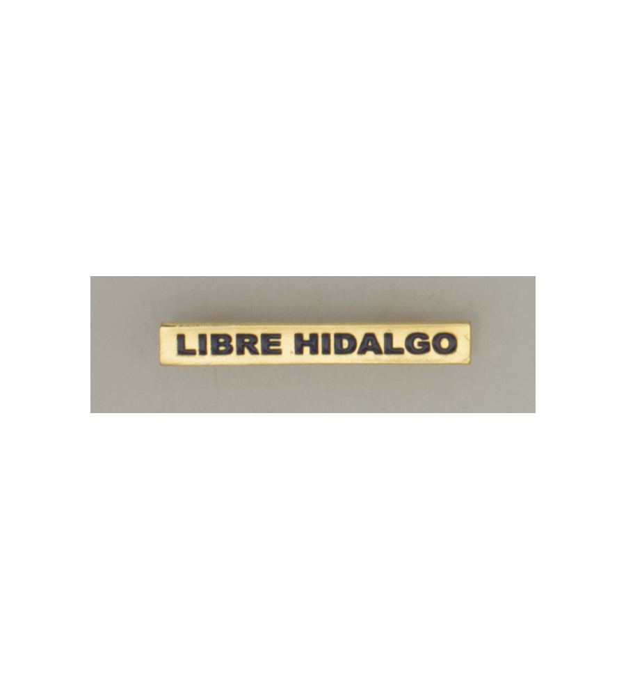 Barra mision " LIBRE HIDALGO "