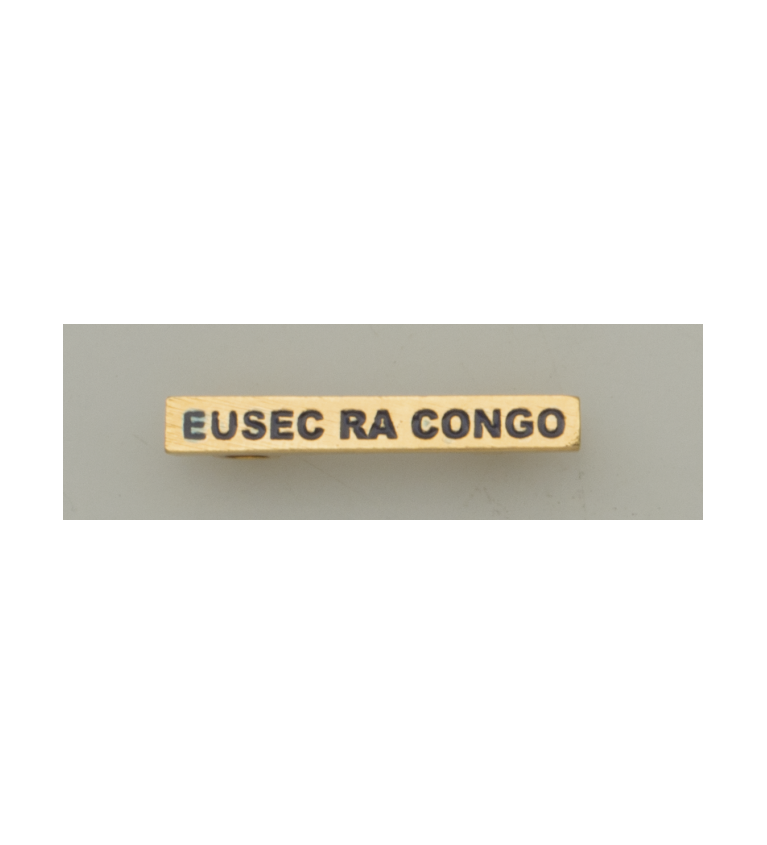 Barra mision " EUSEC RA CONGO "