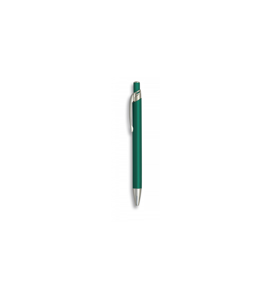 Boligrafo aluminio color verde