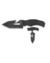 Cuchillo Tactico Skinner Albainox. Negro