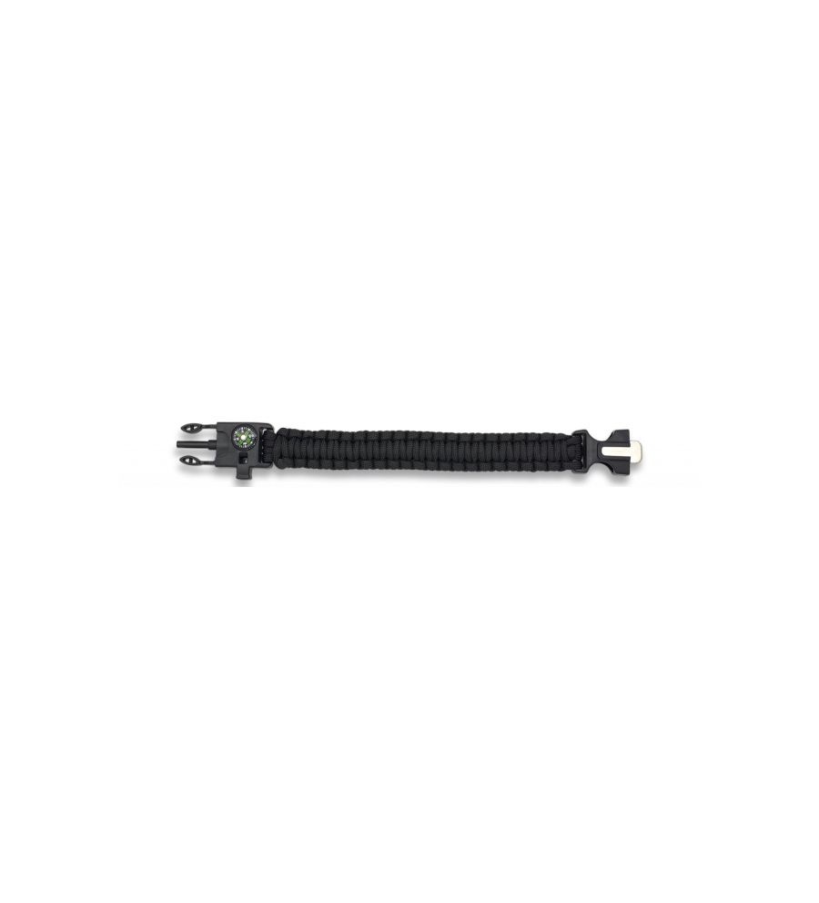 Paracord Supervivencia Negro