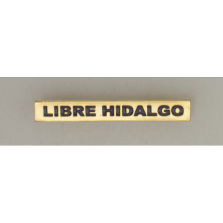 Barra mision " LIBRE HIDALGO "