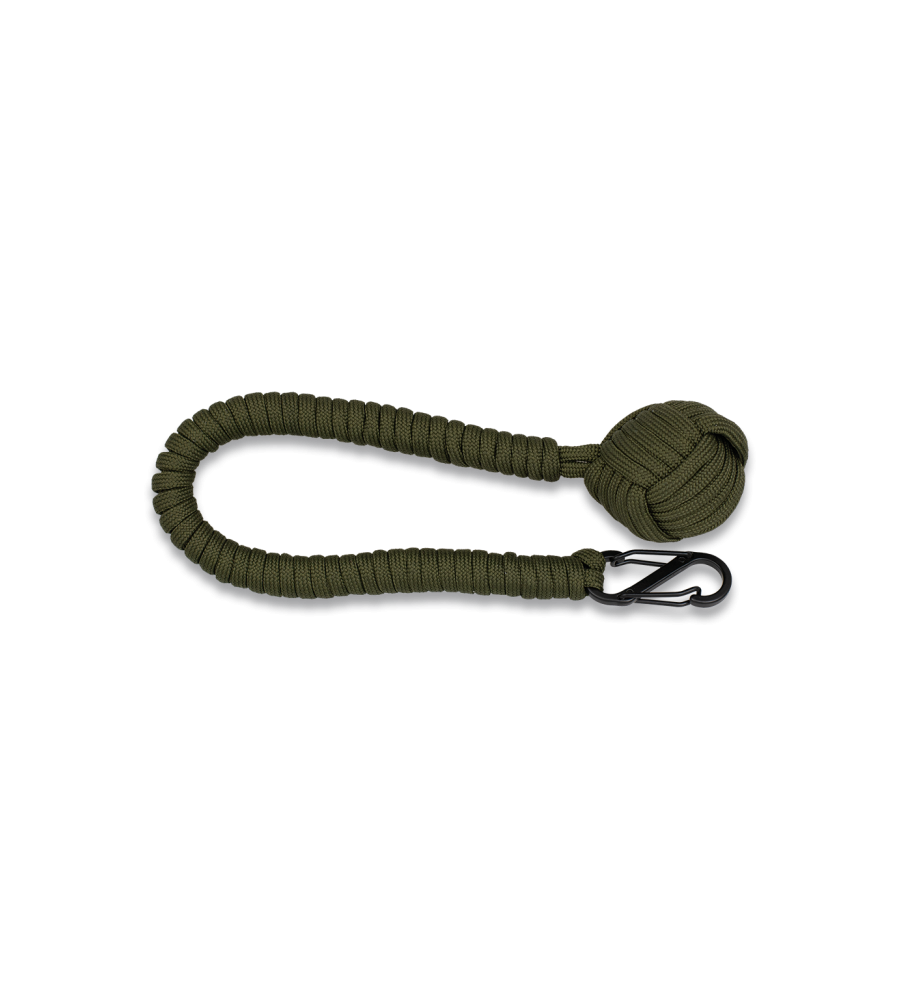 Monkey Fist con mosqueton doble/bola lar