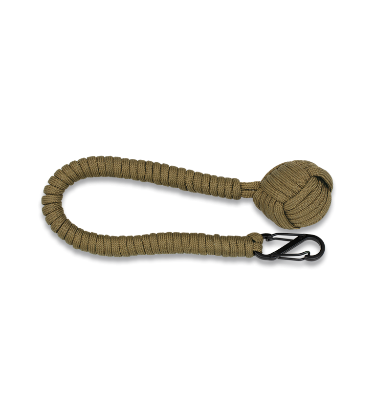 Monkey Fist con mosqueton doble/bola lar