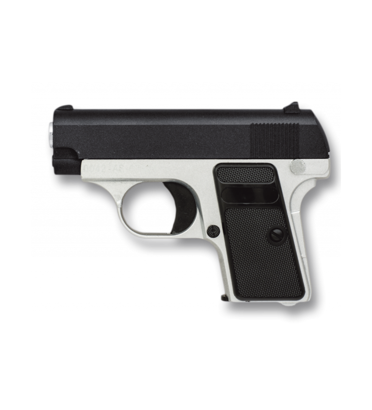 Pistola AIRSOFT.Mini.Metal.Mixta.