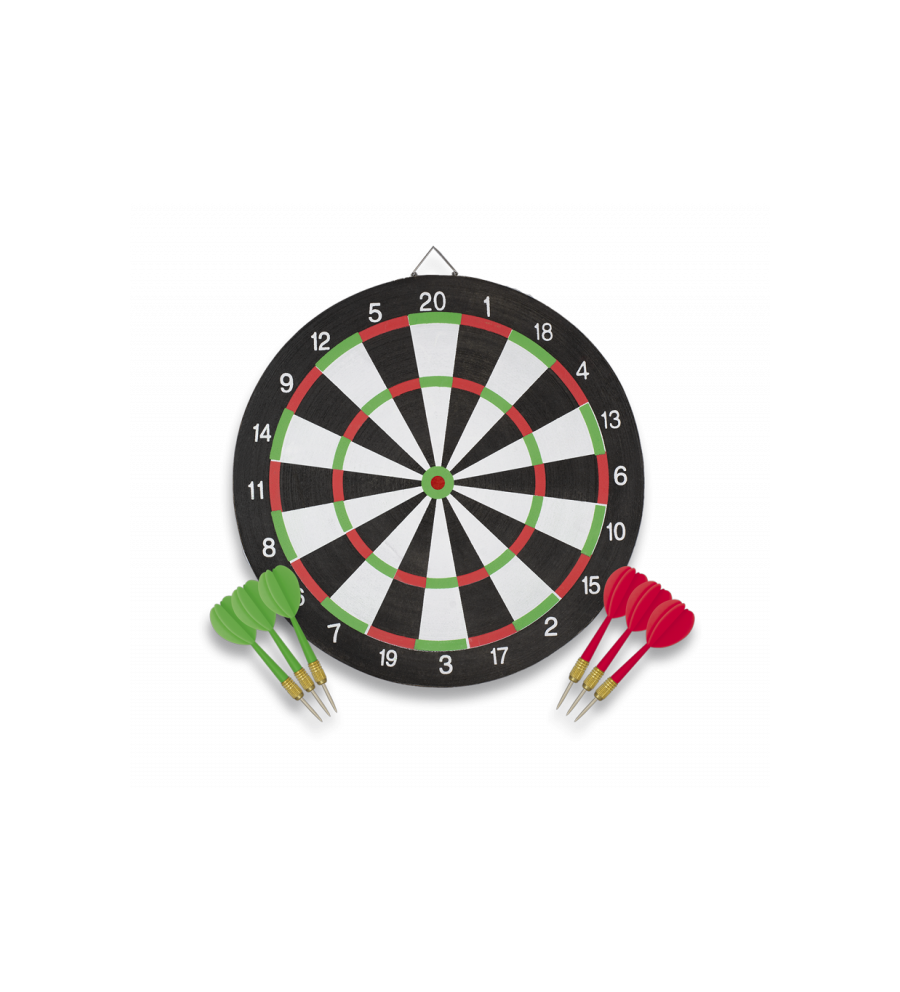 Diana para dardos 41 cm con 6 dardos