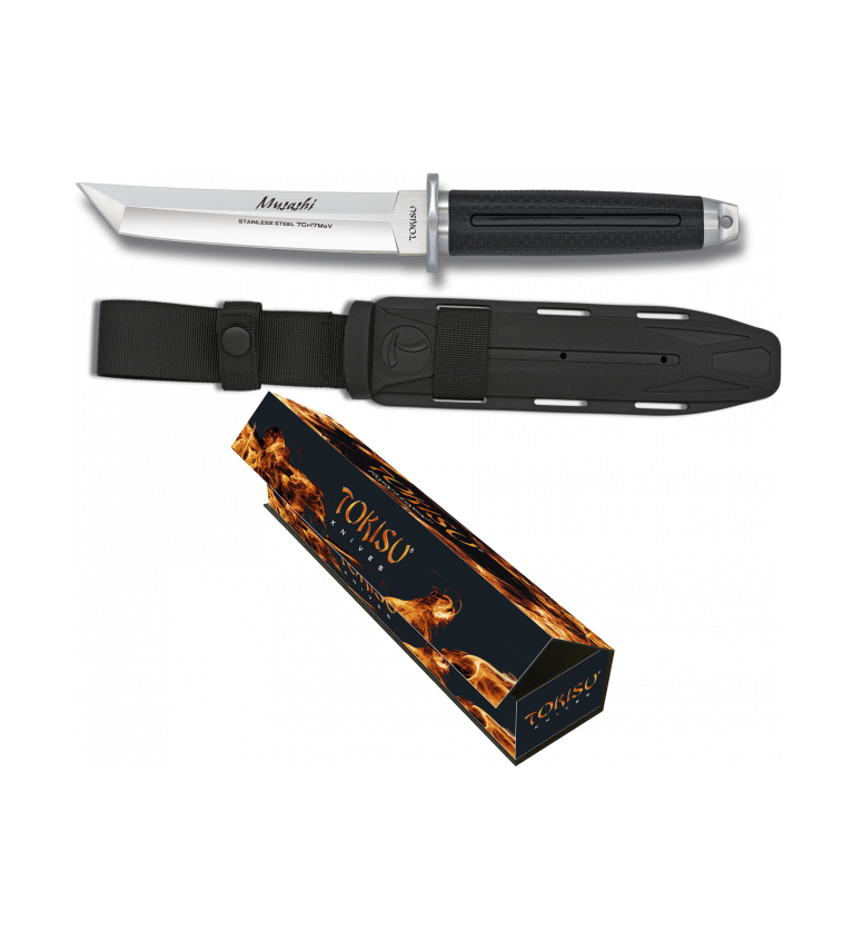 Cuchillo TOKISU. Musashi. Hoja: 15 cm