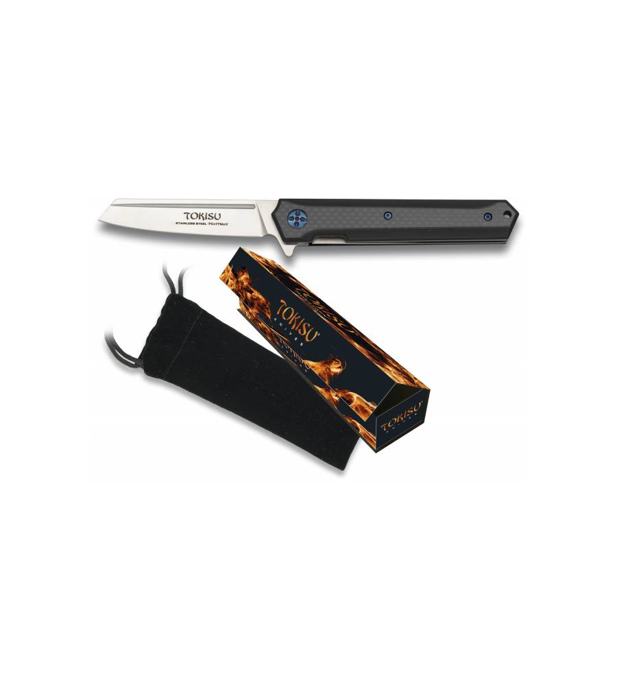 Navaja G10 TOKISU. Hoja: 9 cm.