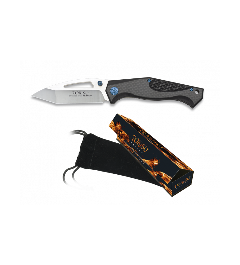 navaja TOKISU carbono 9 cm