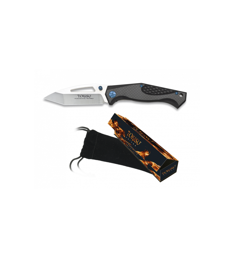 navaja TOKISU carbono 9 cm
