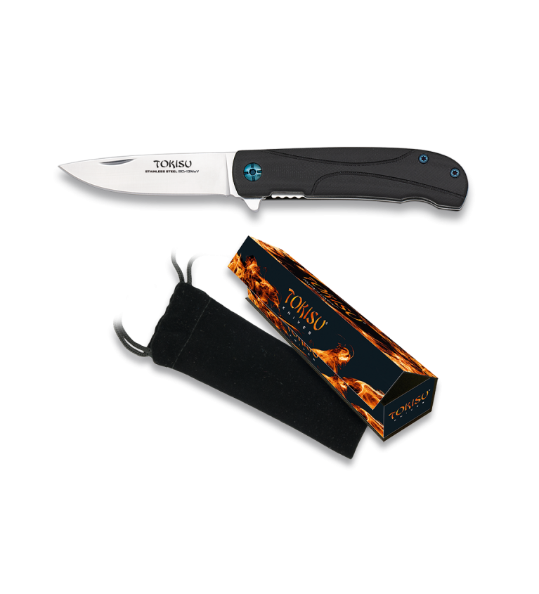 navaja Tokisu G10 / CNC. hoja: 7 cm