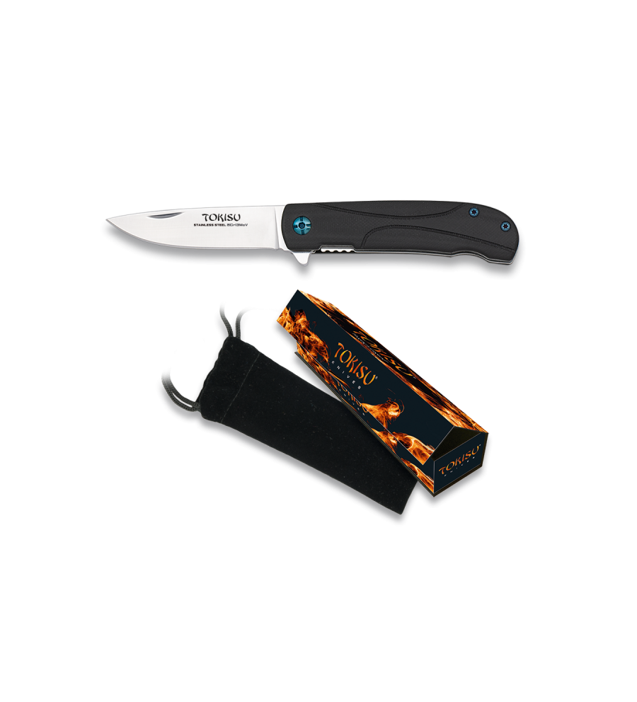 navaja Tokisu G10 / CNC. hoja: 7 cm