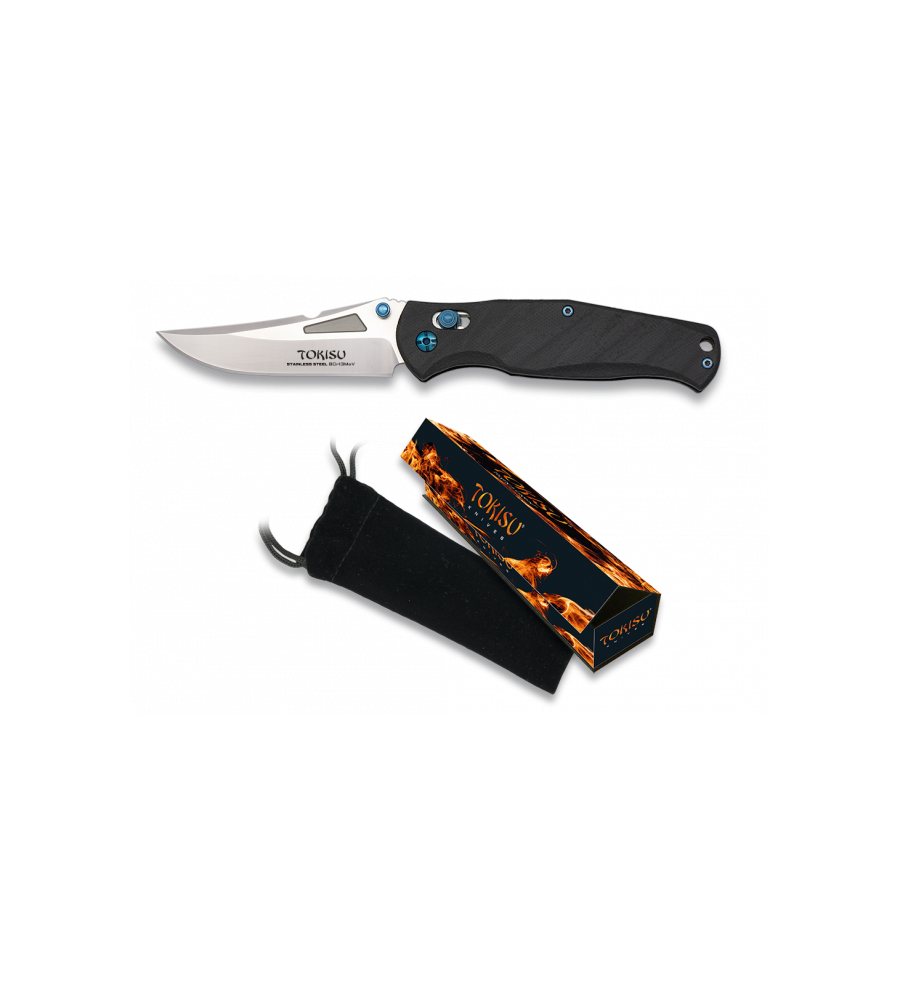 navaja Tokisu . G10. CNC Axis lock. 8.2